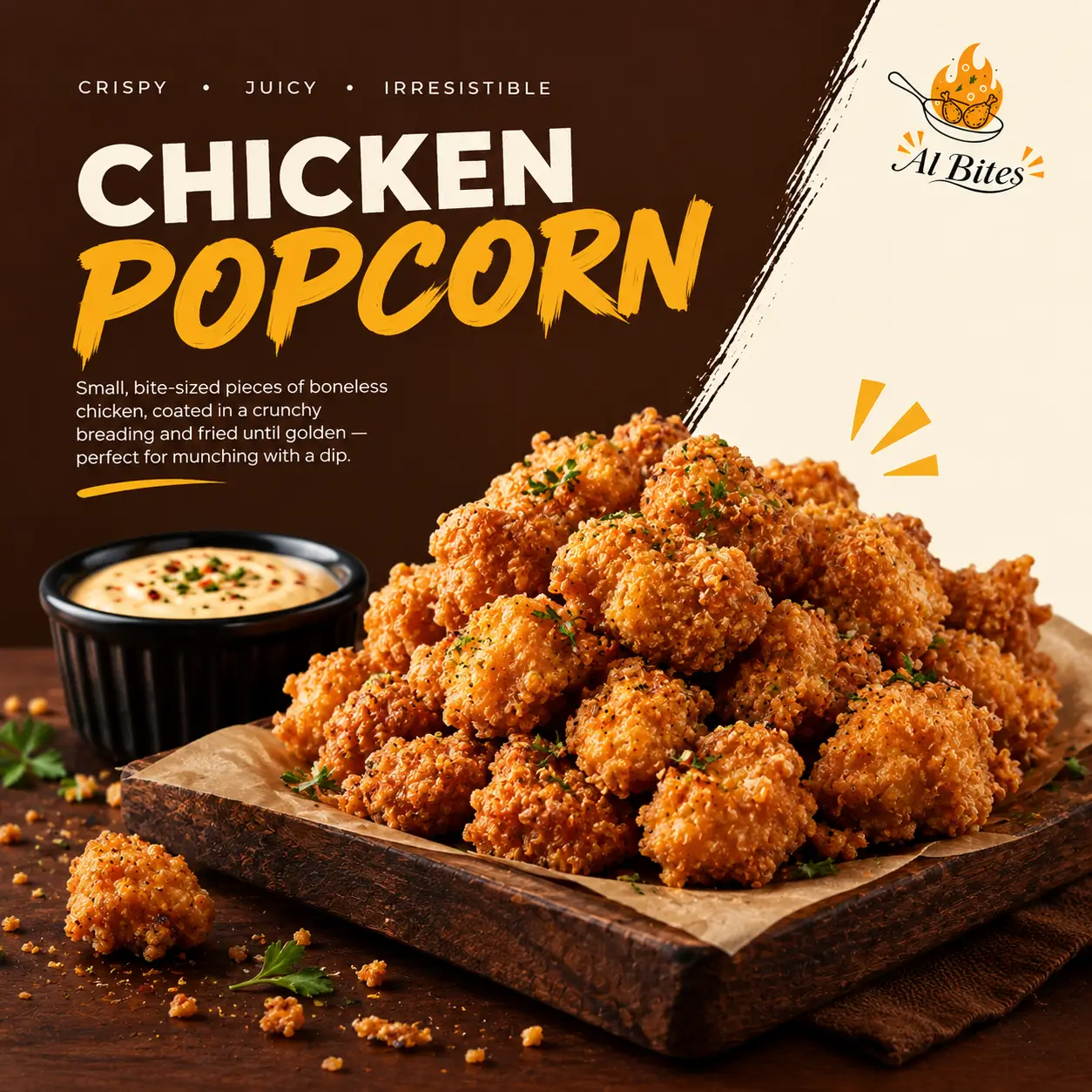 Chicken Popcorn (Portion)
