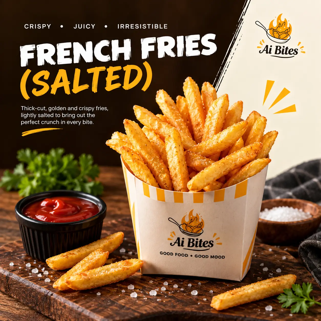 French Fries (Salted, Portion)