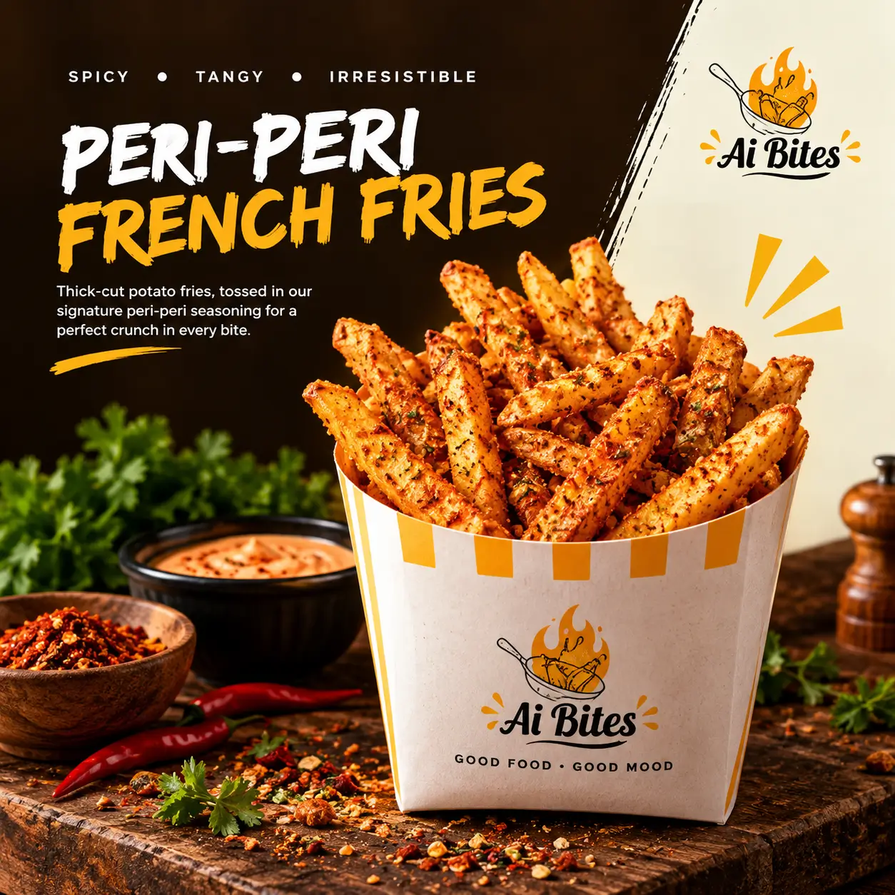 Peri-Peri French Fries (Portion)