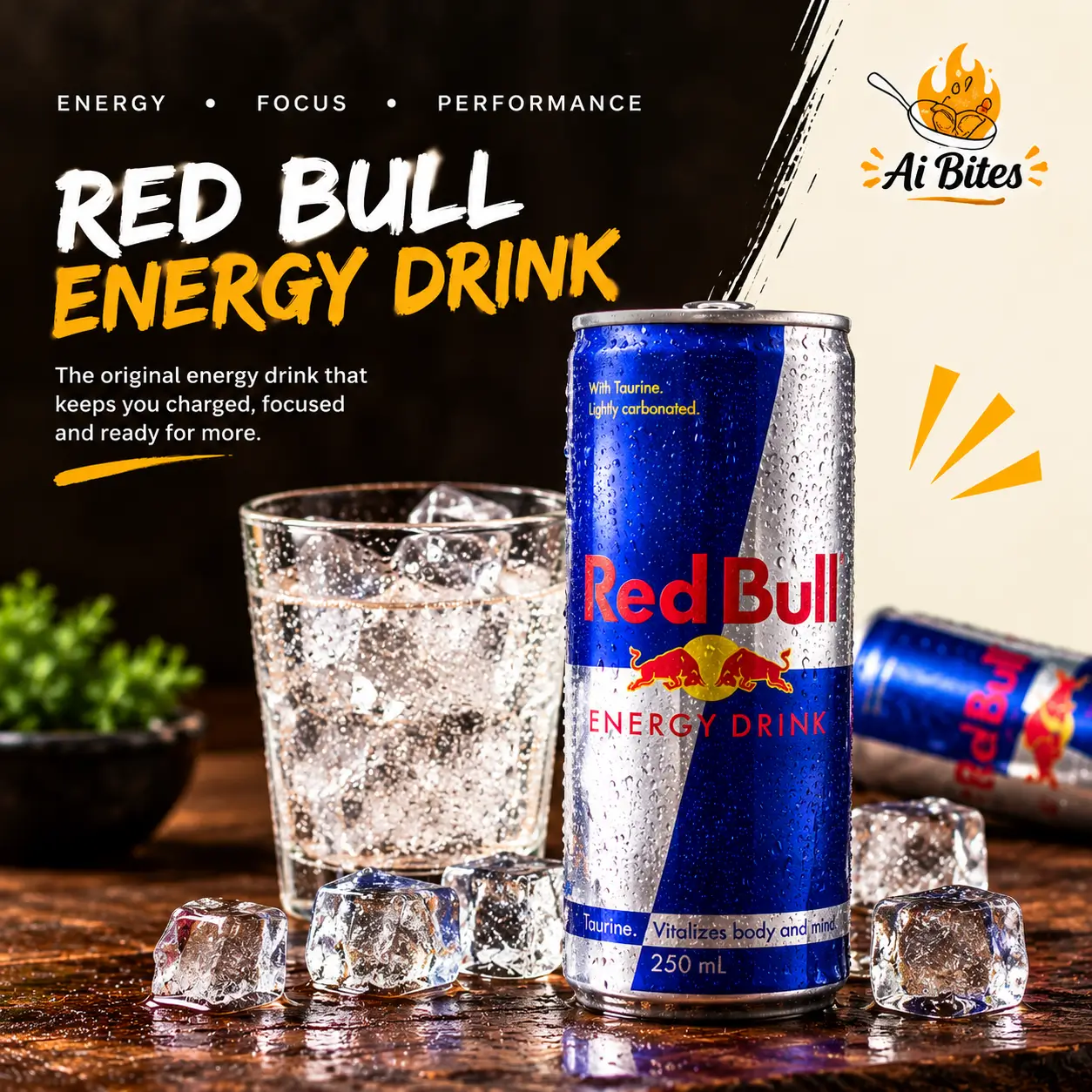 Red Bull Energy Drink (Can, 250 ml)