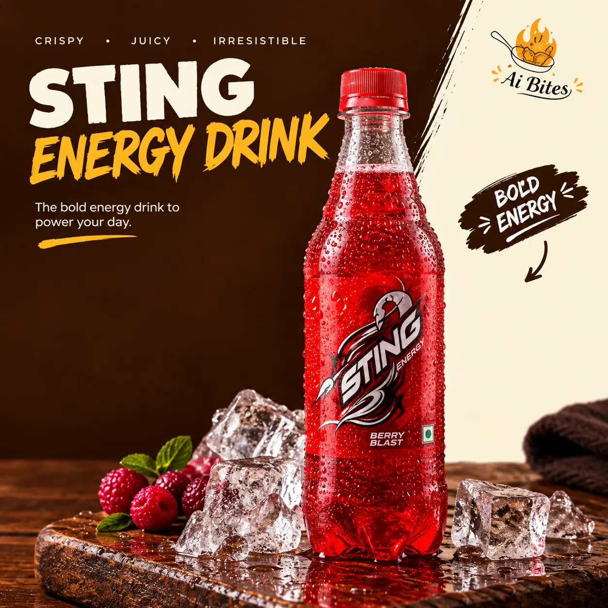 Sting Energy Drink (PET Bottle, 250 ml)